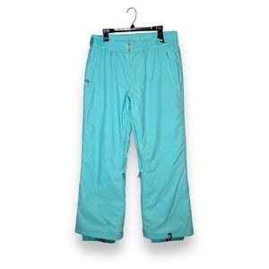 Roxy Women's Wintersports Pants in Turquoise Size Large